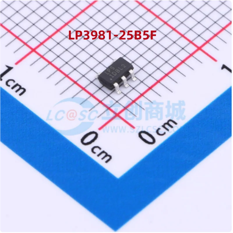 20PCS 100% New LP3981-25B5F 1D LP3980S-33B5F LP3980/33 SOT-23-5 Brand New Original Chips ic