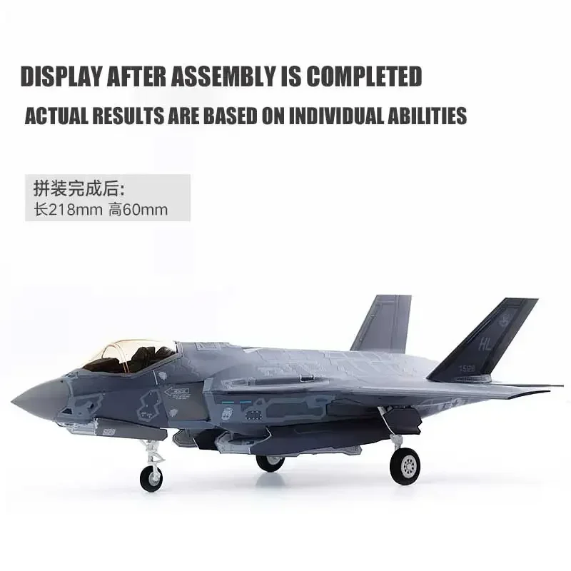 Academy Plastic Assembly Scale Model Kit 12561 F-35A Lightning 2 Fighter 7 National Air Force Water Sticker 1/72 Model