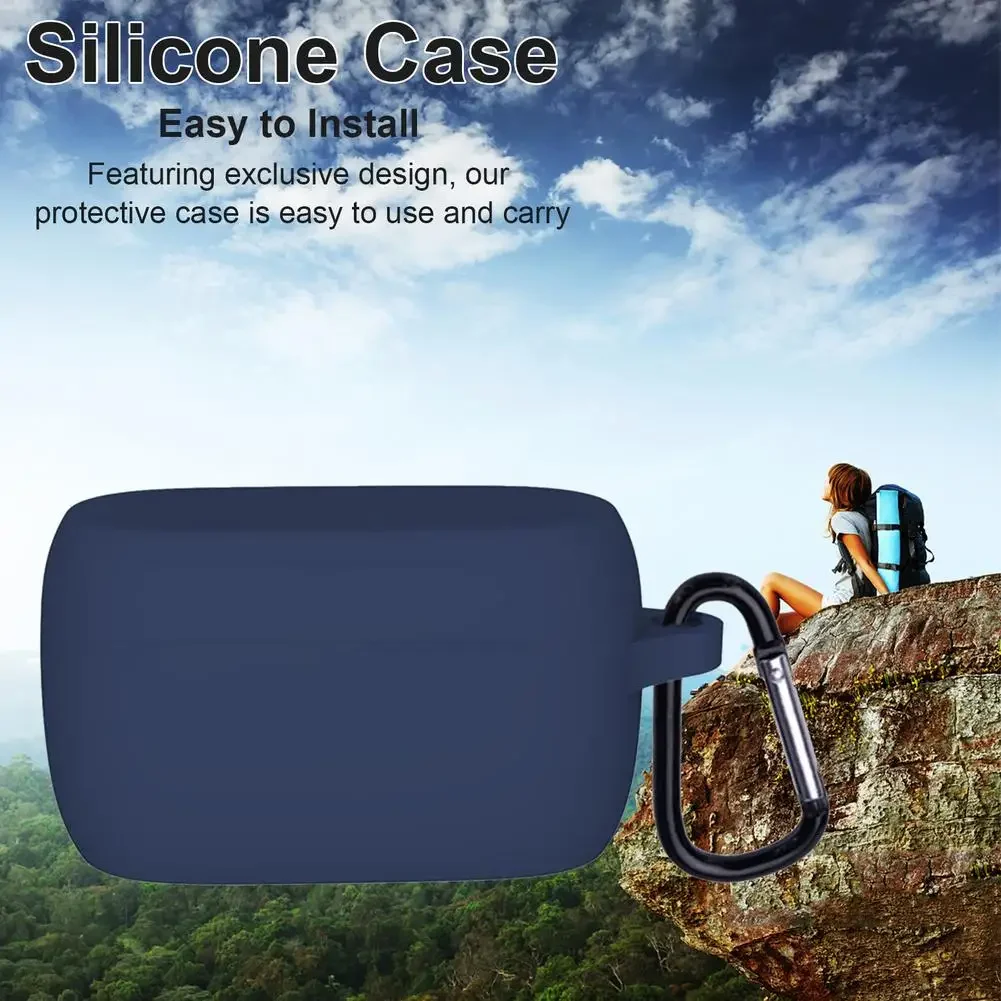 Coque de protection en silicone pour écouteurs sans fil Jabra ELITE4, étui de protection résistant aux rayures