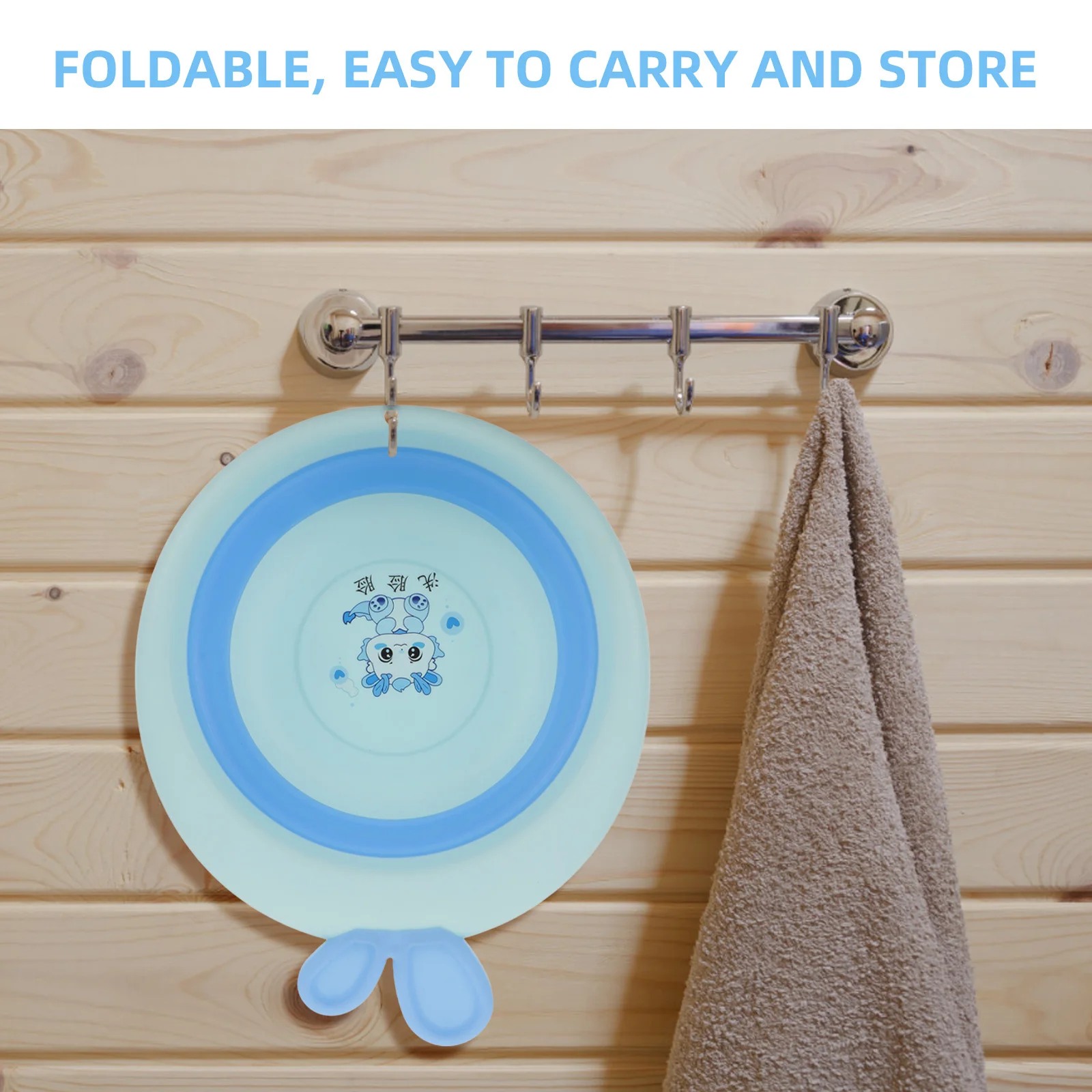 للطي الكرتون الطفل مغسلة طوي المحمولة الرضع حوض غسيل البلاستيك جولة الوليد الوجه حوض القدم حوض استحمام الرضع