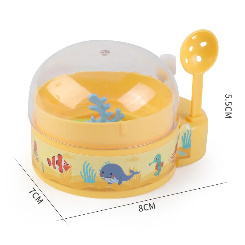 Clockwork Fishing Game Machine Toy without Battery Parent-child Interaction to Cultivate Hands-on Ability Kids Gifts