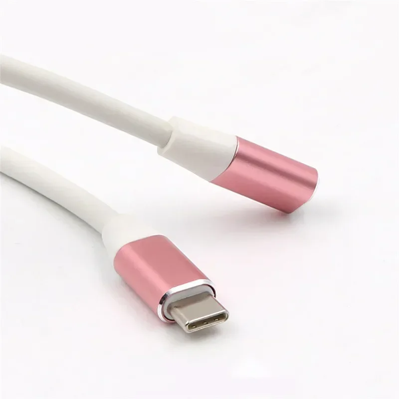 1M USB C Extension Cable Male to Female Connector Extend Cables Type-C Extender Fast Charging Kable for Nintendo Switch Samsung