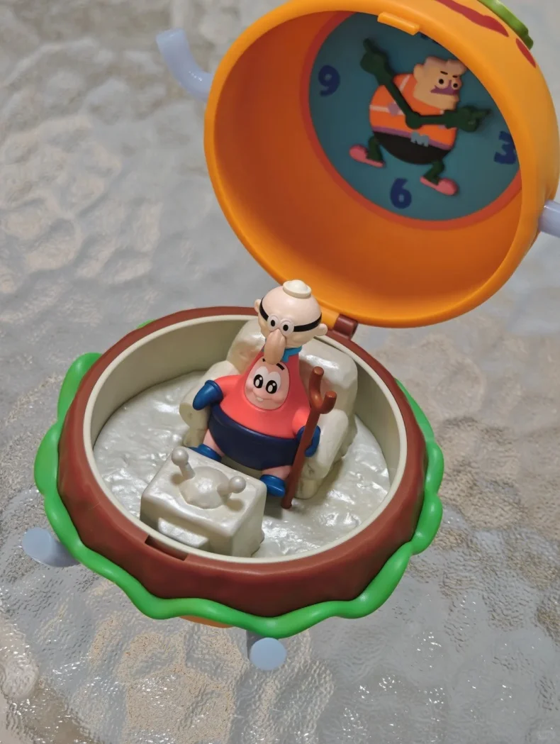 Original POPMART SpongeBob Krabby Patty Blind Box Sammlerstück Mini-Figur Heim Auto Desktop Dekoration Ornament Überraschungsbox Spielzeug – Detail 5