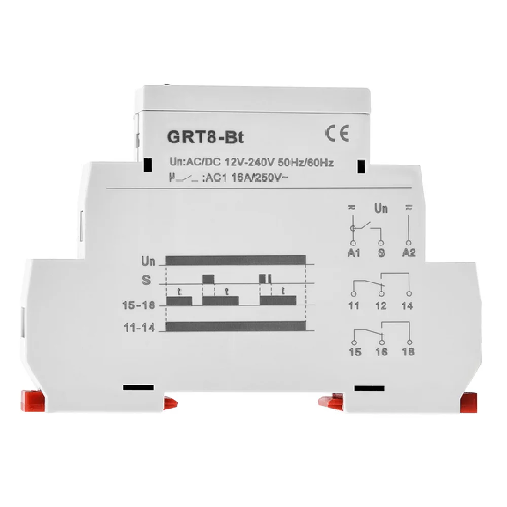 

New for GEYA GRT8-BT AC/DC 12-240V Time Delay Relay Module