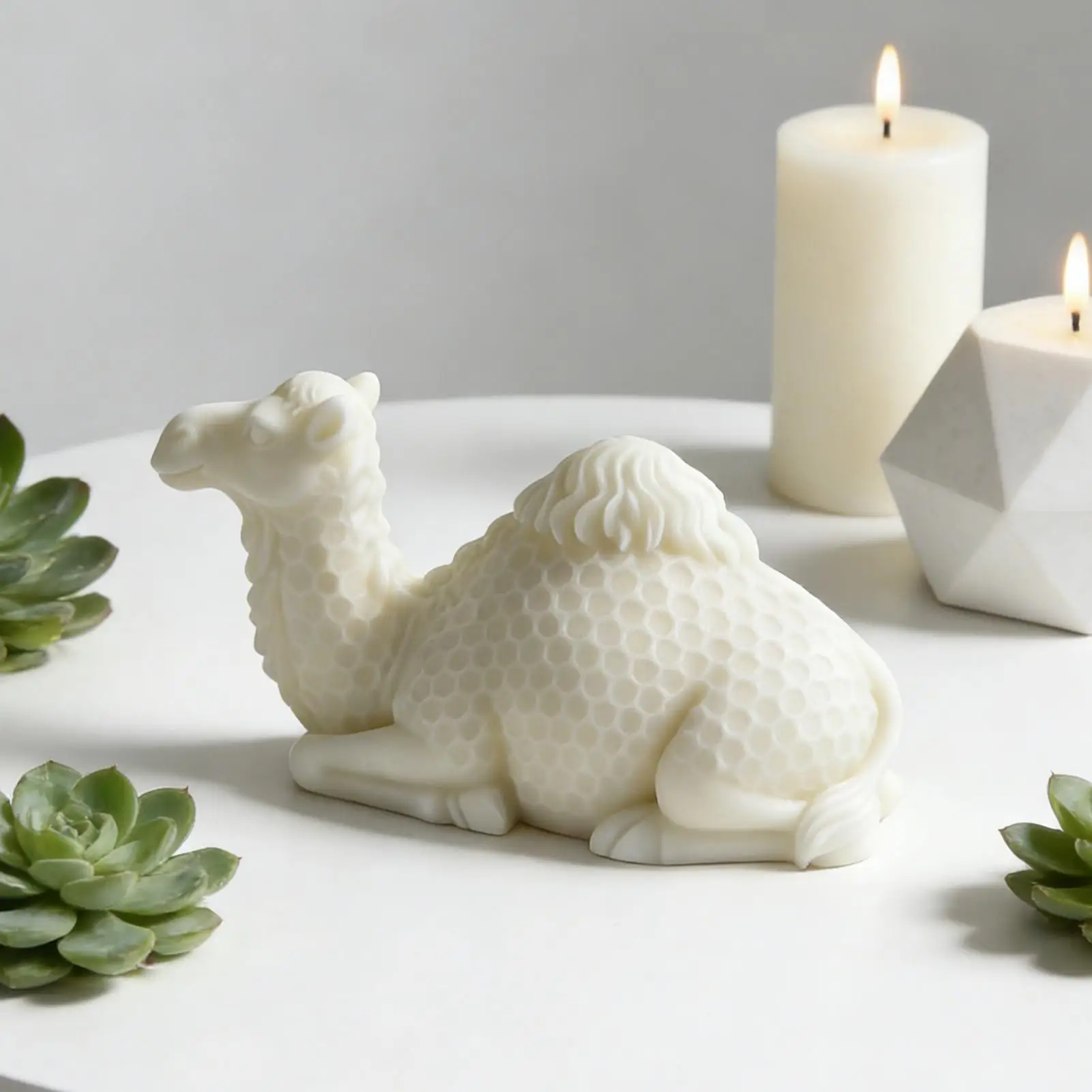 DIY Islam Muslim Building Ramadan Moon Series Silicone Mold Handmade Gift Aroma Candle Resin Ramadan Eid Mubarak Molds