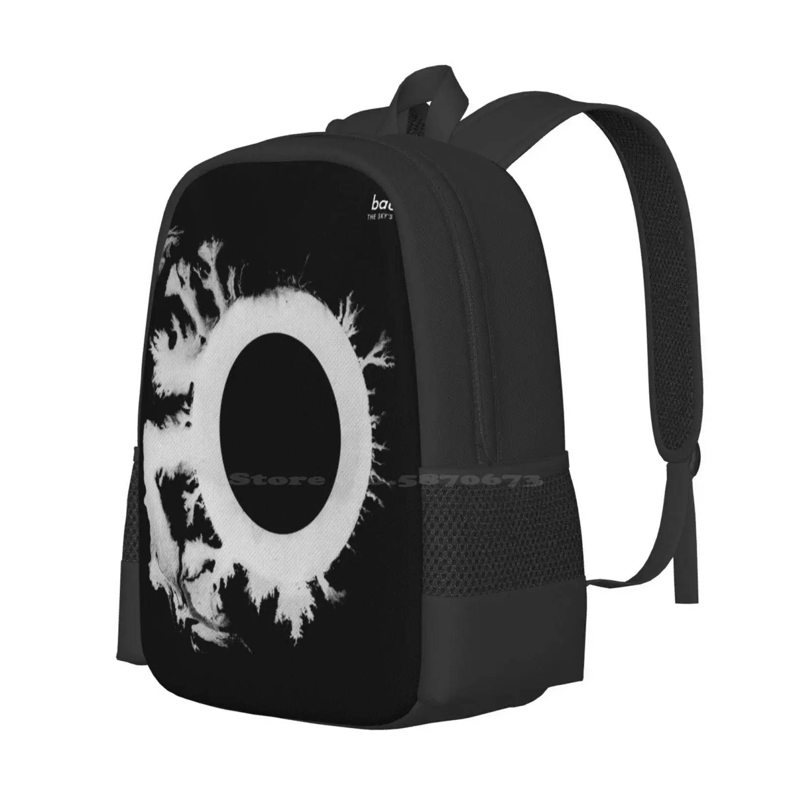 The Sky'S Gone Out Post Punk 80S Retro Black And White Artwork Backpack For Student School Laptop Travel Bag Peter Murphy Post