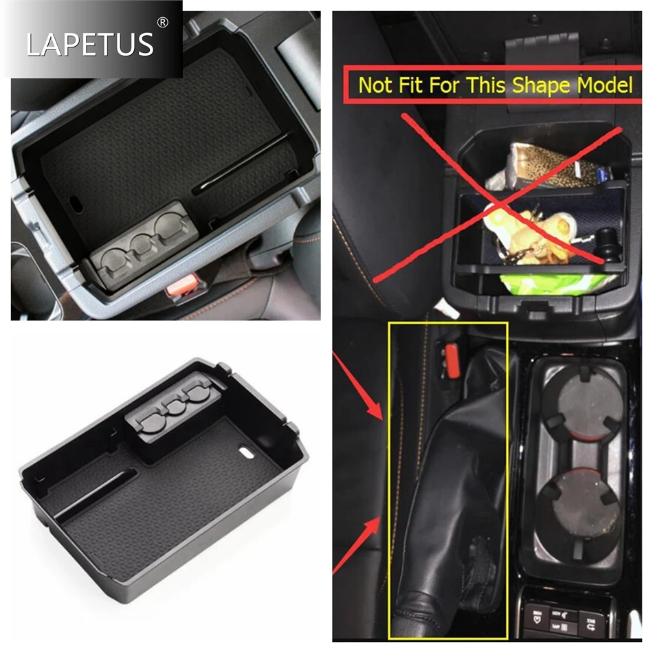 For Mitsubishi Eclipse Cross 2018 - 2023 Central Control Storage Box Container Organizer Phone Holder Tray Interior Accessories