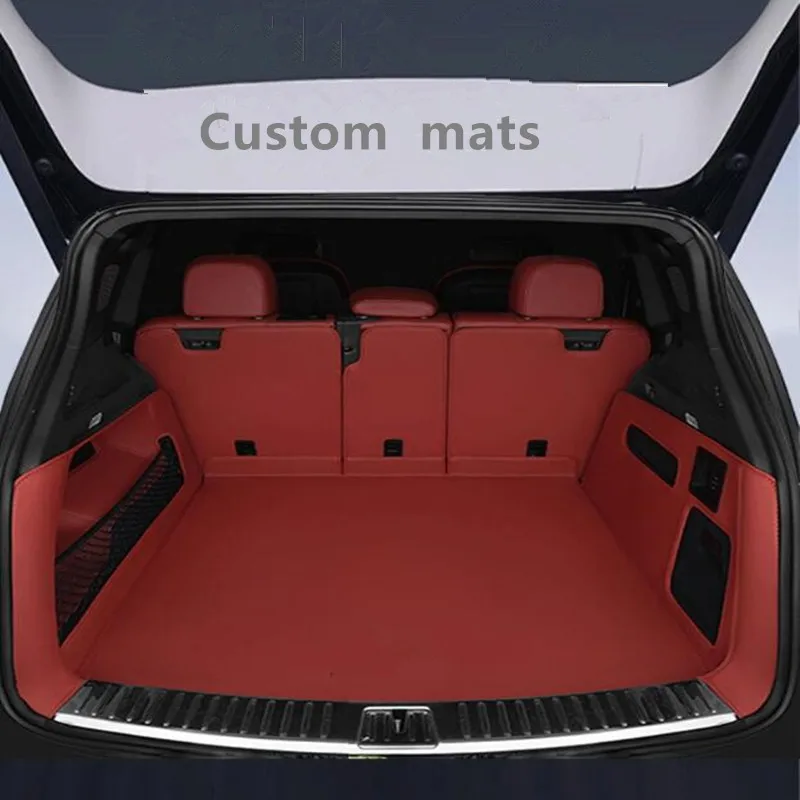 High Quality, Custom Special Car Trunk Mats for Porsche Macan EV 2027–2024 Cargo Liner Mat Boot Carpets Cover for Macan EV 2025