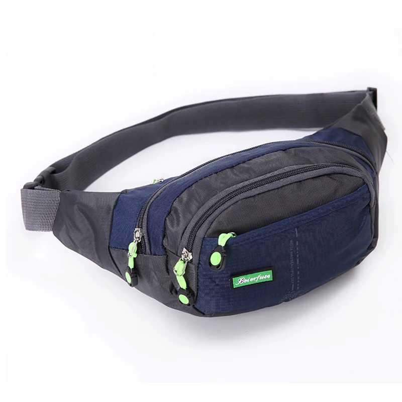 Functional Waist Bag Outdoor Running Walking Sport Fitness Multifunctional Phone Key Packet Waterproof Fashionable Diagonal Bags