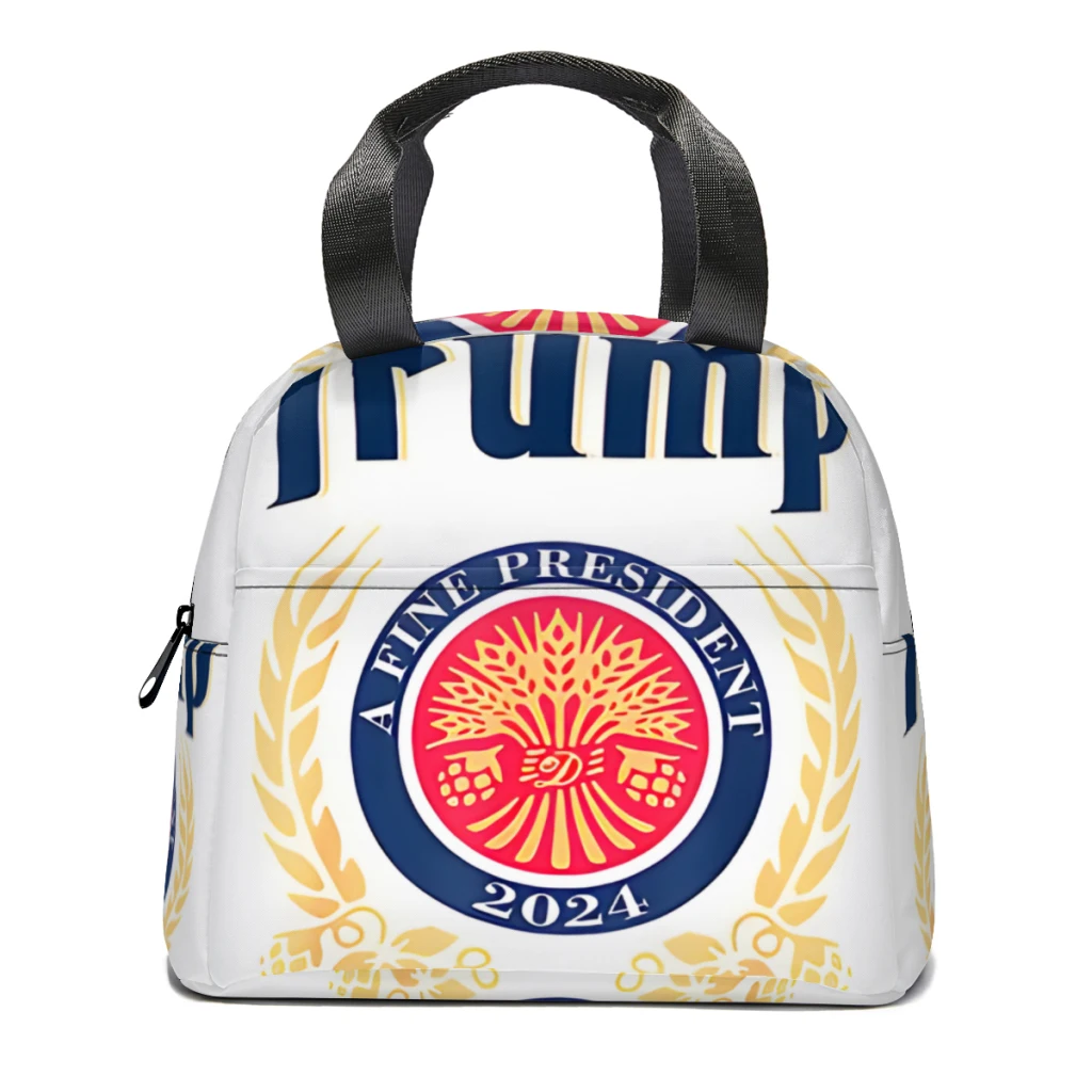 

Donald Trump 2024 The Return Take America Back Election Lunch Bag for School Waterproof Picnic Thermal Cooler Insulated Lunch