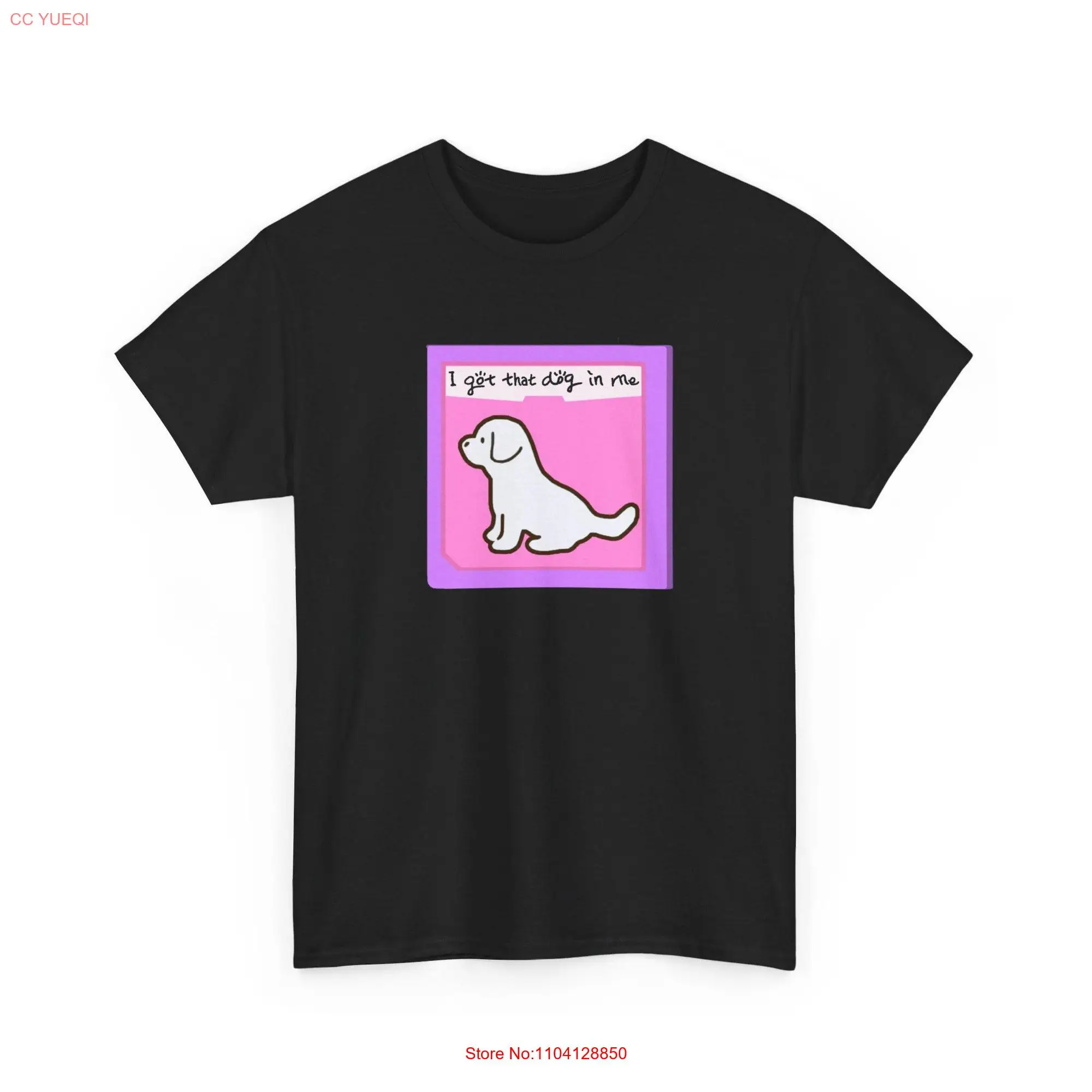 I got that dog in me Nintendogs Game Cartridge inspired T shirt Heavy Cotton long or short sleeves