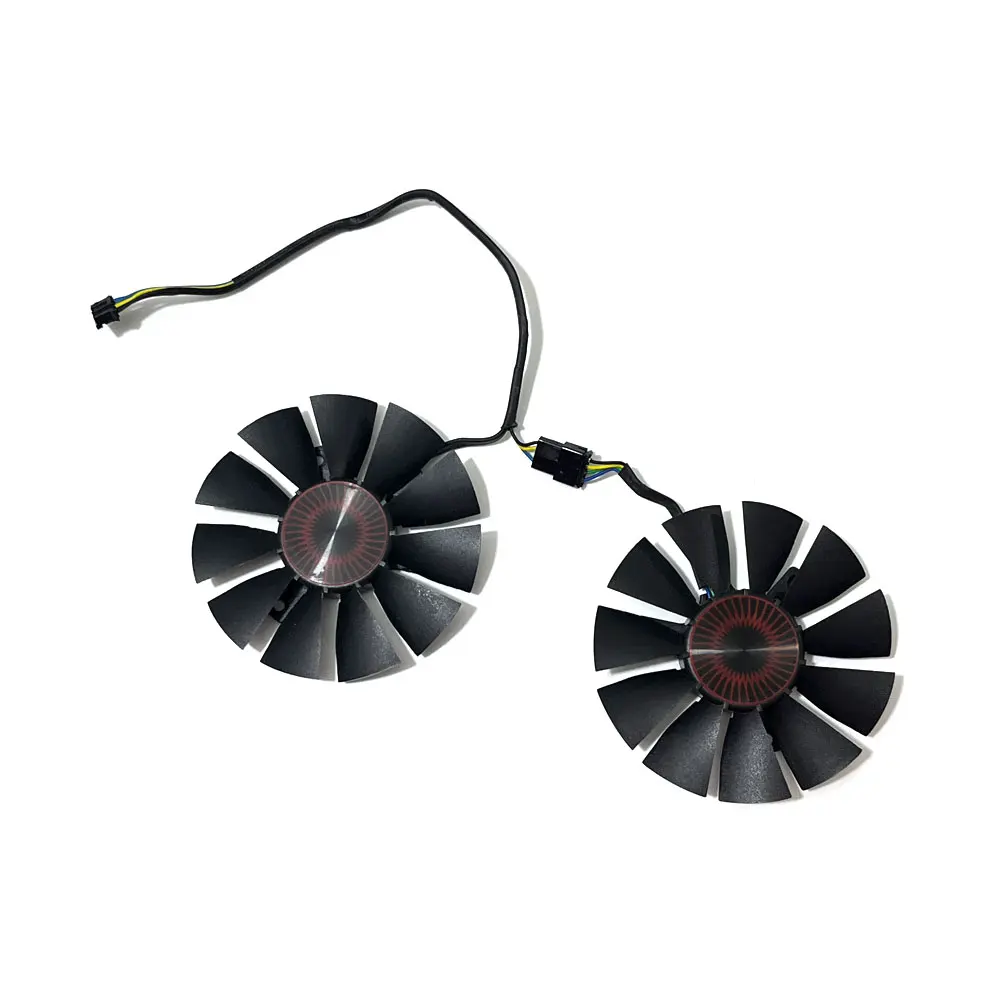 НОВЫЙ 1 лот 75 мм 4-контактный GTX1060 960 T128010BH FD7010H12S вентилятор охлаждения процессора видеокарты для ASUS GTX1060 1050 GTX960 950 R9 370 кулер