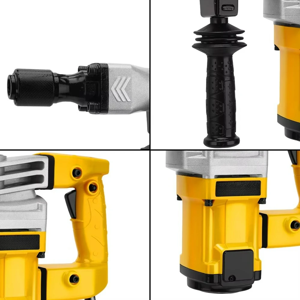 855 professional heavy duty 220v industrial concrete breaker electric breaker drilling