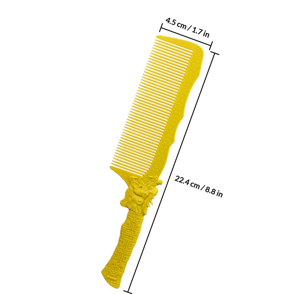 Dragon Elements Hair Comb Smooth Styling Tool for Curly Wet Hair Salon Accessory Salon Styling Comb Fashion Hair-Comb view 6