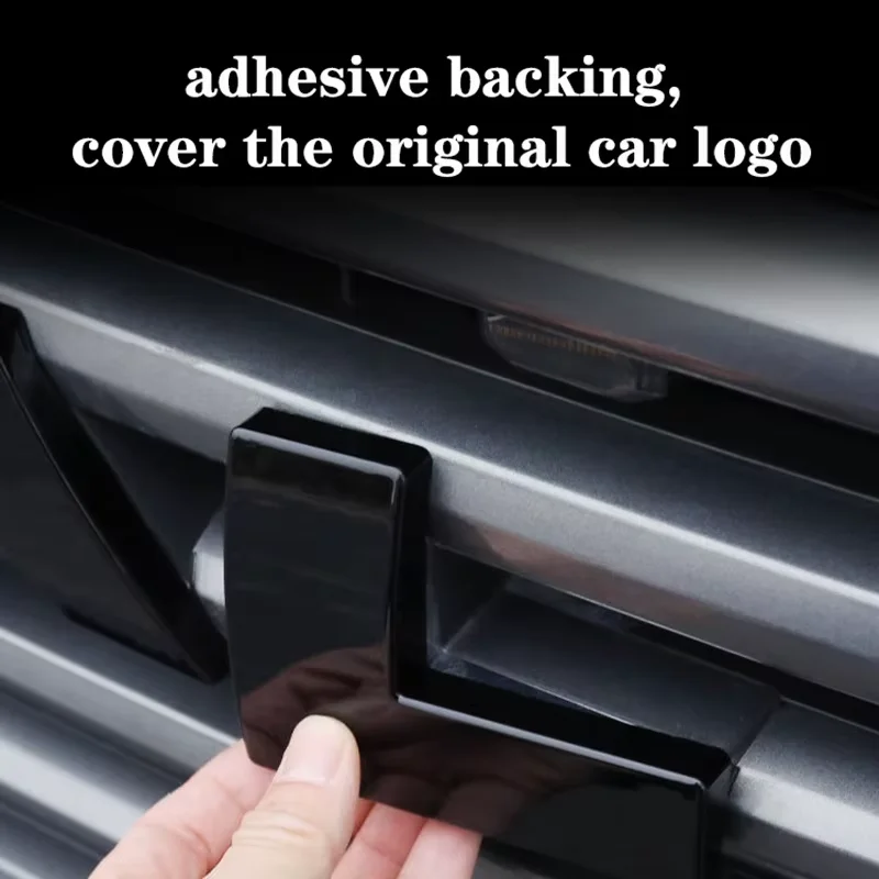 ل Haval H9 2025 ملصقات للشعار شعارات الشواية الأمامية شبكة الباب الخلفي مصبغة الديكور الأسود العلامات الخارجية شارات الجسم