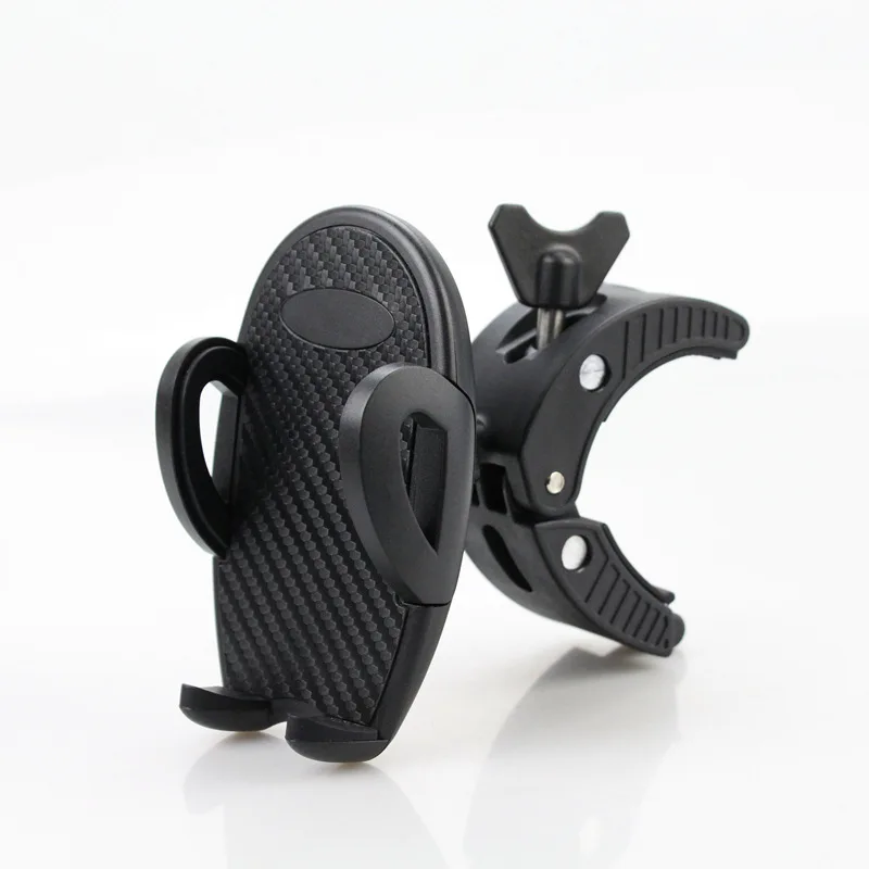 Universal Strolle Accessory Multi-functional  Rotating Cell Phone Holder, Automatic Adjustable Mount Bracket Baby Stroller, Bike