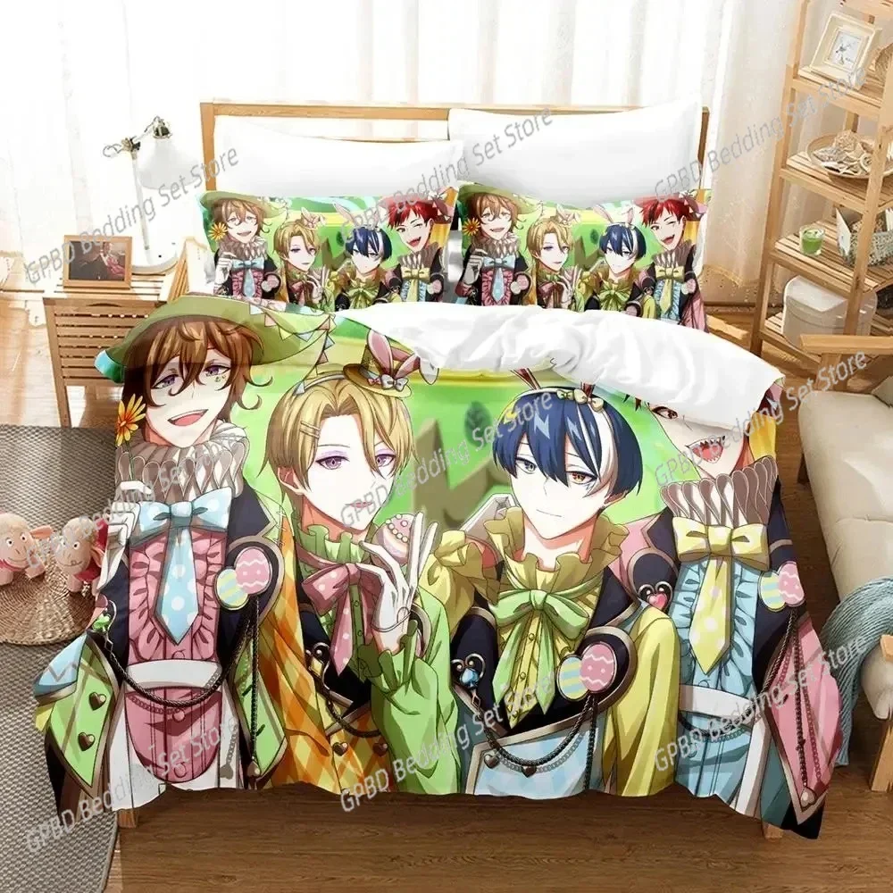 Anime Technoroid Overmin 3D NEW Duvet Cover Pillowcase Bedding Set Adult Girl Bedroom Decoration Children Single Double Large