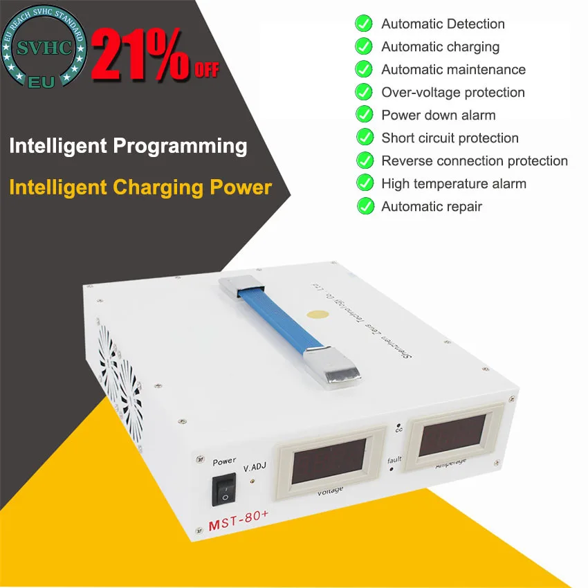 

Estabilizador Voltaje para Programación y Codificación ECU Automóviles MST-80+, Cargador Energía para Codificación d