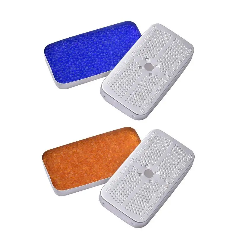 Non-Toxic Silica Gel Moisture Absorber Dehumidifier Reusable Multifunctional Indicating Desiccant Canister Home Auto Accessories