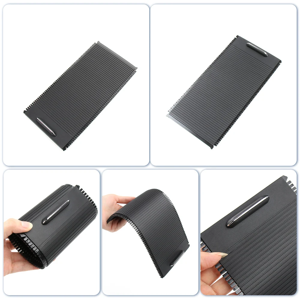 For Volkswagen Lamando Car Front Center Console Cover Central Armrest Box Cup Holder Roller Cover Shutter Cover 2014-2021