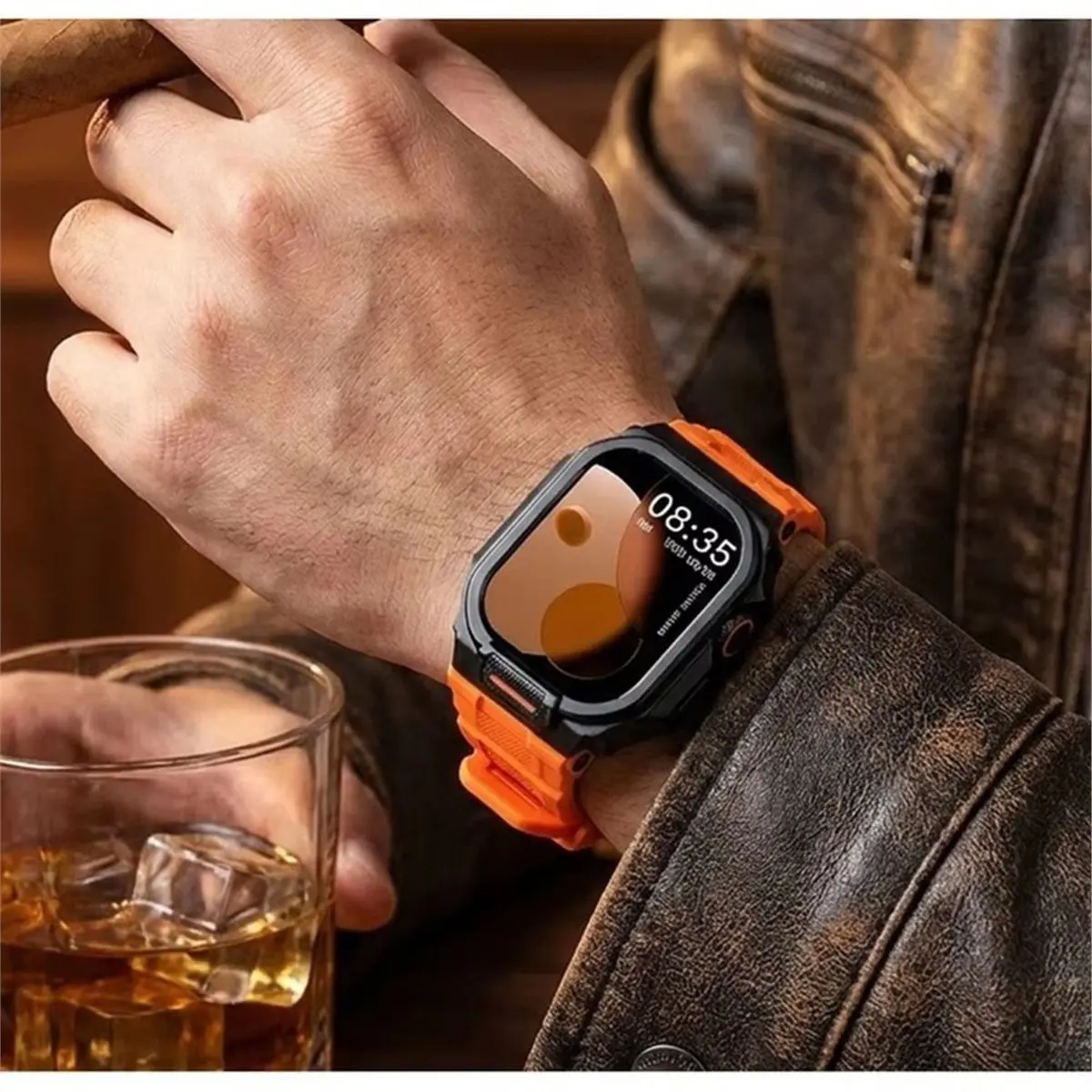 Strap for Watch Ultra 3 2 Modification Kit Strap Series 11 10 Silicone Bracelet Strap Accessory 46mm