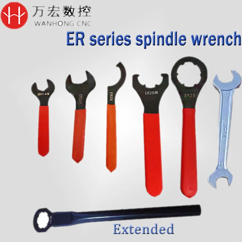 

M/UM Type ER Collet Chuck Spanner ER20 ER25 ER32 ER40 Nut Wrench for CNC Milling Tool Lathe Tools