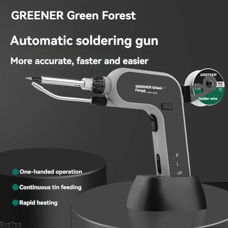 

Electric Soldering Iron Kit 120W High Power Household Welding Tools Professional Automatic Soldering Gun with Tin Holder