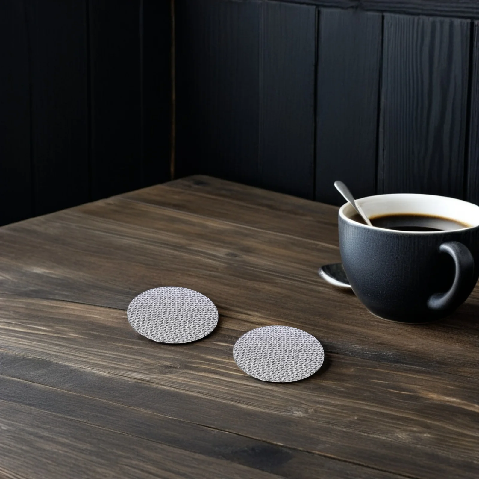 

3pcs Stainless Steel Espresso Puck Screen 7Mm Thick Reusable Coffee Filter Mesh For Portafilter Precision Water Distribution