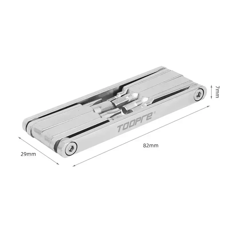 Mountain Bike Multi-Functional Repair Dismantling Set - Bicycle Tool with Hexagonal Screwdriver Wrench Hex Keys Wear-Resistant D