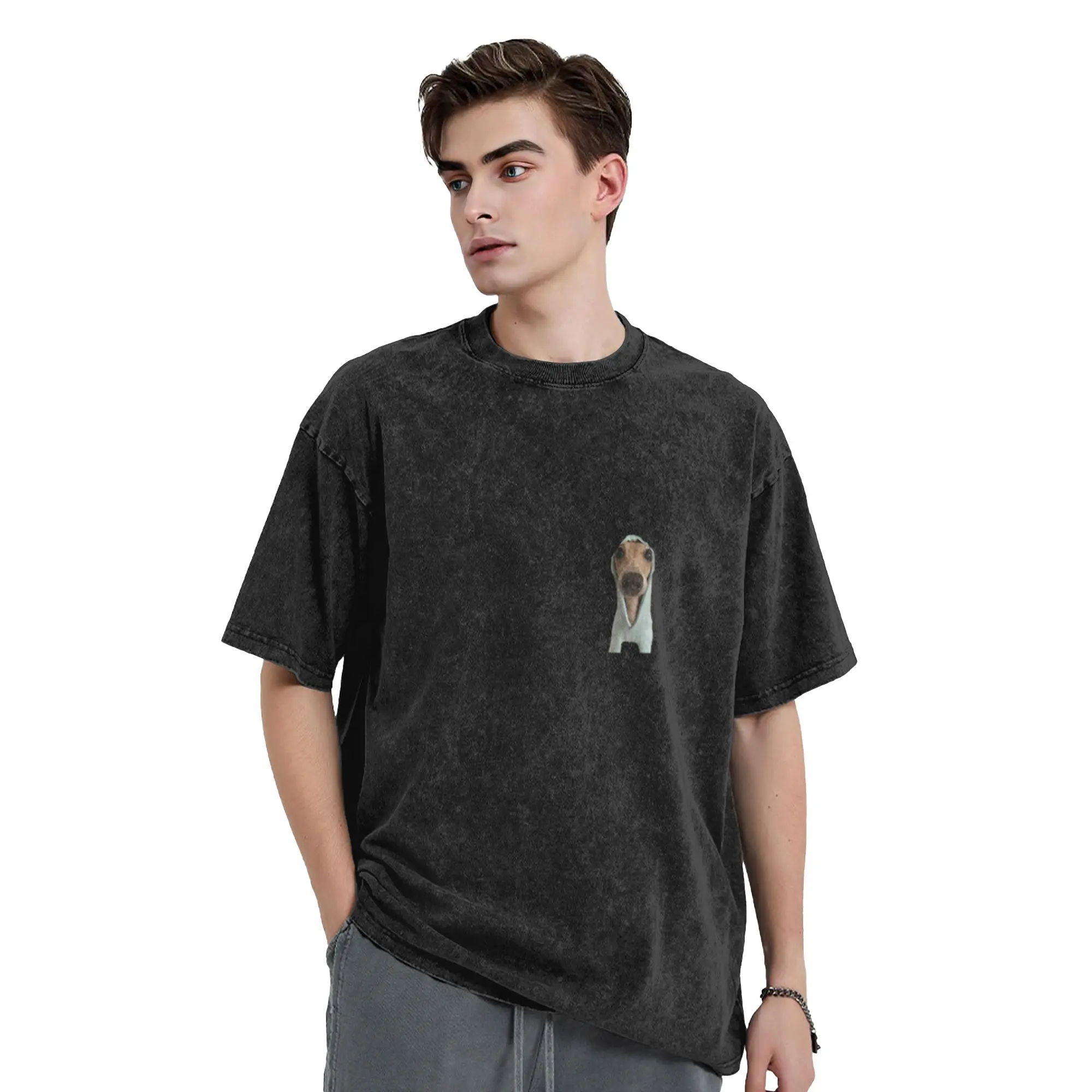 funny greyhound dog Unique Comfort A Vintage Oversized Cotton Unisex T-Shirts