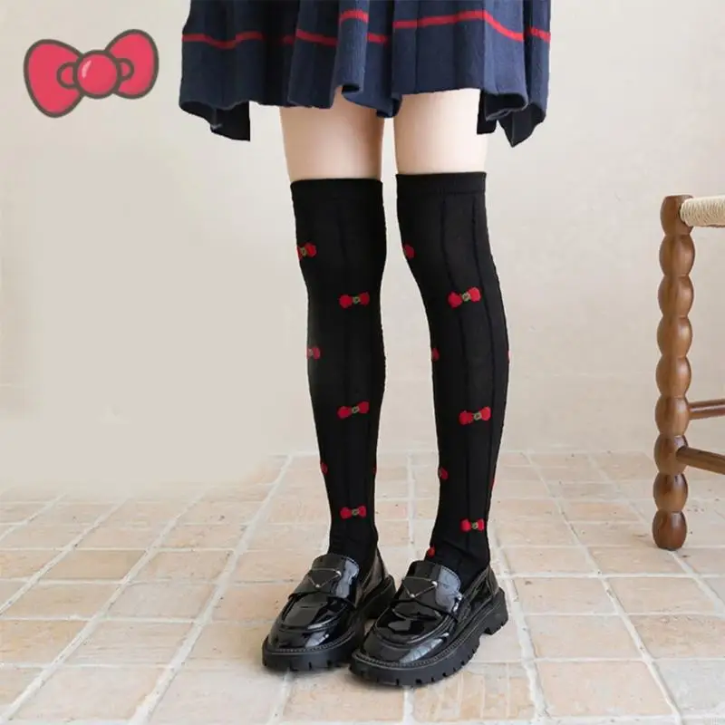 

Long Boot Socks Over Knee Stockings Over Calf Socks Girls Bowknot Over Knee Stockings Children Socks for Girls 3-8 Year