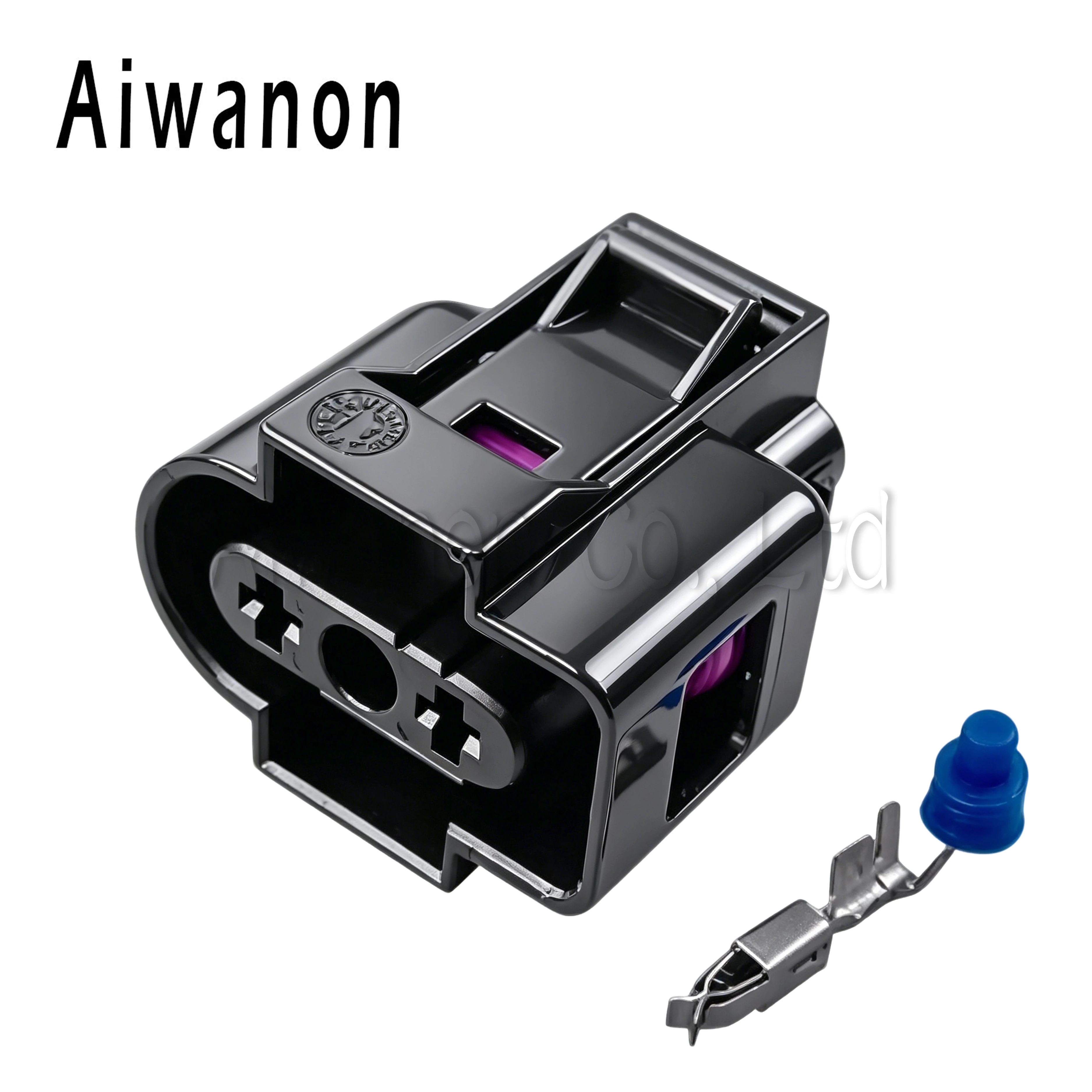 

1 Set 2 Pin 1J0973202 Car Washer Fluid Coolant Tank Reservoir Sensor Electrical Connectors Waterproof Female Wire Harness Plug