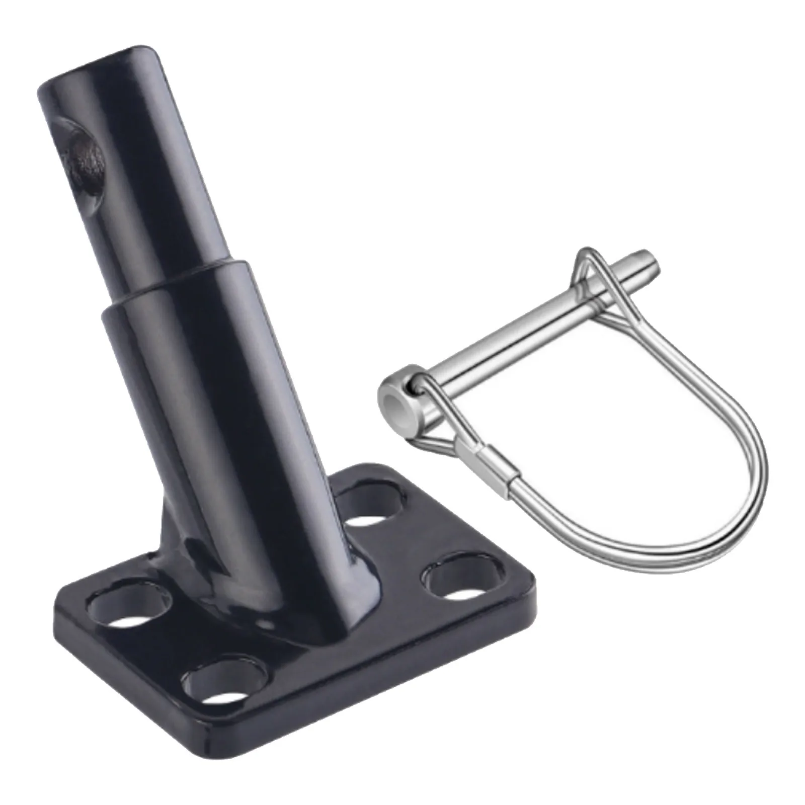 

Bicycle Trailer Hitch Adapter Heavy Duty with Rotating Connector for Bike Cargo Trailer Quick Connect Coupler E-Bike Compatible