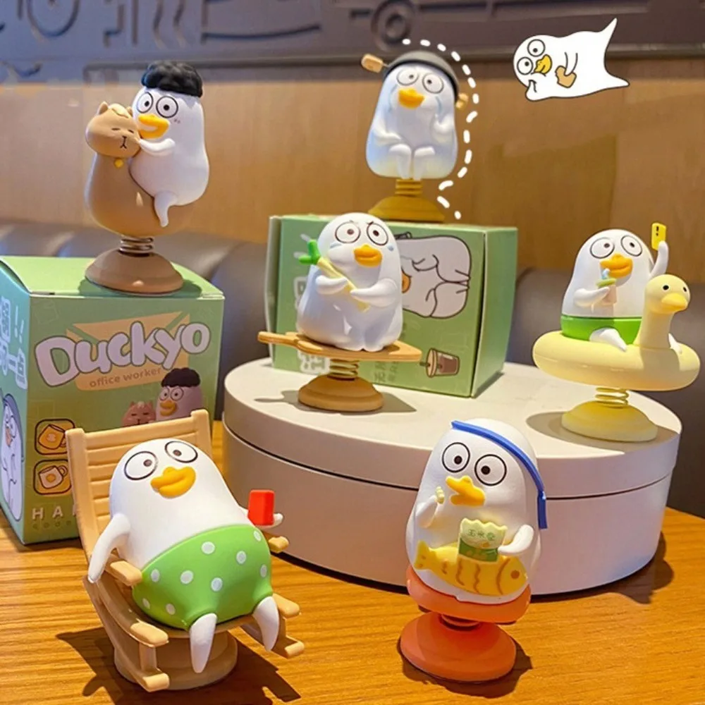 

Funny Little Liu Duck Shaking Car Ornaments Statue Cartoon Little Liu Duck Car Decoration Cute Collection Car Bobblehead Figure