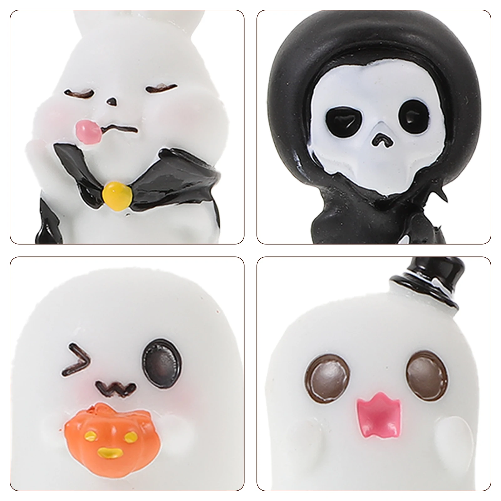 

Halloween Decor Ornaments Decorations Indoor Mini Bunny Miniatures Figurines Baby Small
