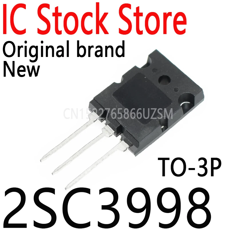 5PCS New and Original C3998 TO-3P 25A/1500V NPN High Power Triode 2SC3998