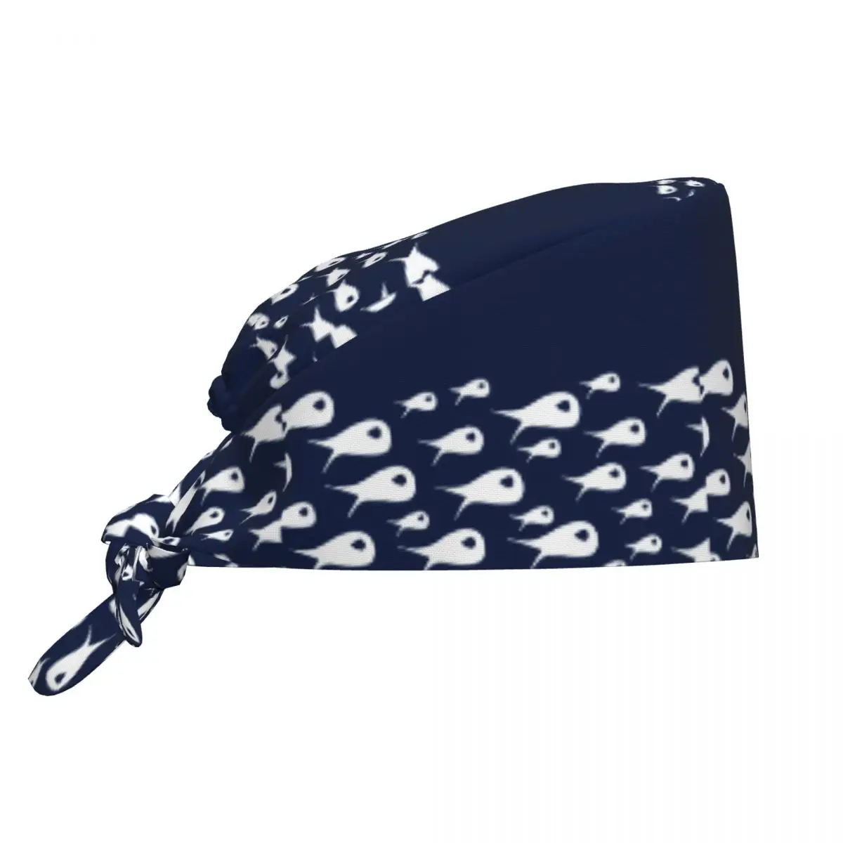 魚航海アンカースクラブキャップヴィンテージオーシャンマリンネイビーナースケアサージカルキャップ男性女性用ラボドクタースパ作業帽子キャップ