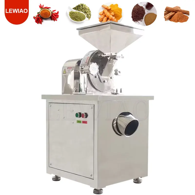 Electric Grain Mill Grinder Stainless Steel Pulverizer Powder Machine For Dry Herbs Grains Spices Cereals Coffee Corn