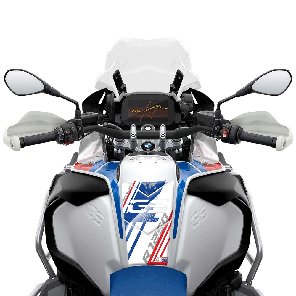 For BMW R1250GS R 1250 GS ADV Adventure 2019-2022 Motorcycle Fuel Tank Pad Protector Film 3D Resin Anti-Water Anti-Slip Sticker