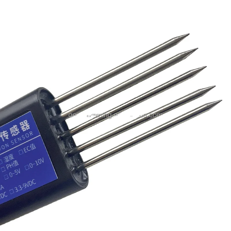 Soil Sensor 7 in 1 High Sensitivity Digital Probe Soil Testing Kit RS485 0-5V 0-10V 4-20mA