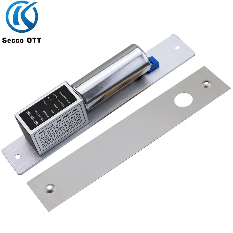 

DC 12V Access Control Electric Mortise Lock, Electronic Mortise Lock, with Signal Feedback Delay, for Access Control System