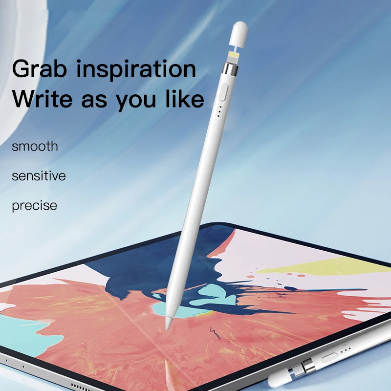 Stylus Pen works with Active Pencil OTG charging round tube generation IPad Pro 11/12.9 3/4/5 Gen, IPad 9th Generation Apple Pen