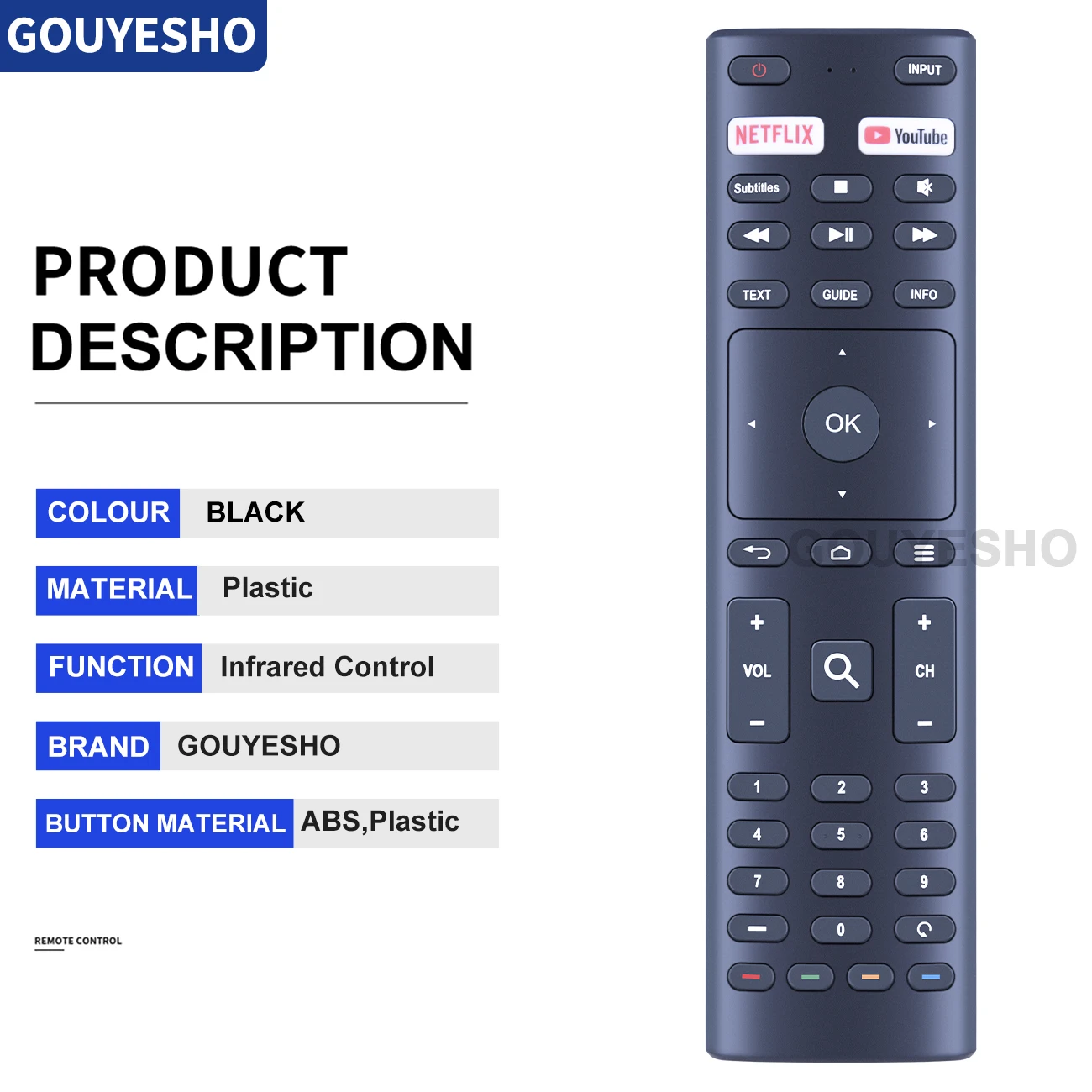 New Remote Control for MARQ konka kivi KT1942 Smart LED TV