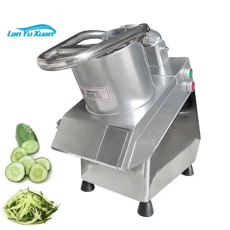 Automatic Cutting Vegetable Machine/vegetable Slicing and Dicing Machine/potato Cucumber Carrot Slice  Machine Cutter