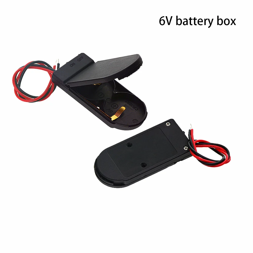 6V CR2032 Switch Battery Box 1Pcs