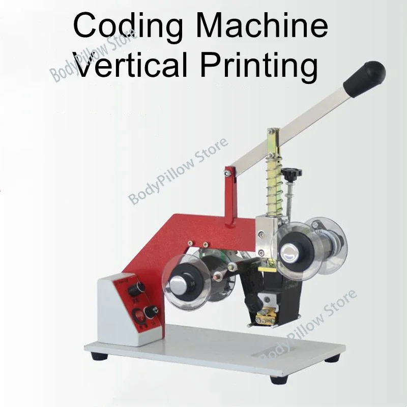 

Production date inkjet coding machine coding manual thermal spray hand-pressure ribbon steel marking machine coding machine