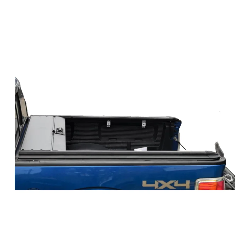 

Retractable Pickup Truck Bed Cover Waterproof Aluminum Alloy Roller Lid Locking for Hilux Tonneau Cover