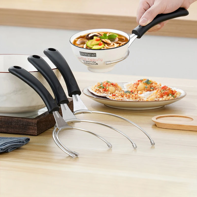 1PC In Acciaio Inox Multi-Funzione Isolamento Termico Zuppa Ciotola Forchetta Uso Domestico Commerciale Anti-Scottatura Conservazione del Calore Diware