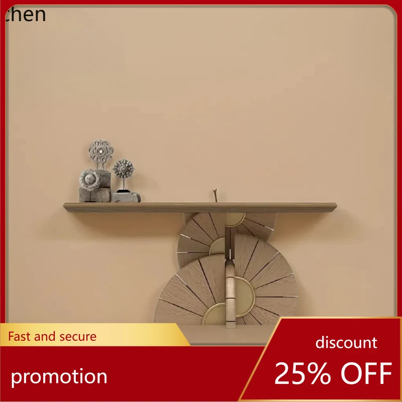 

HXL simple modern entrance table entry foyer cabinet light luxury decoration end view table creative partition rack