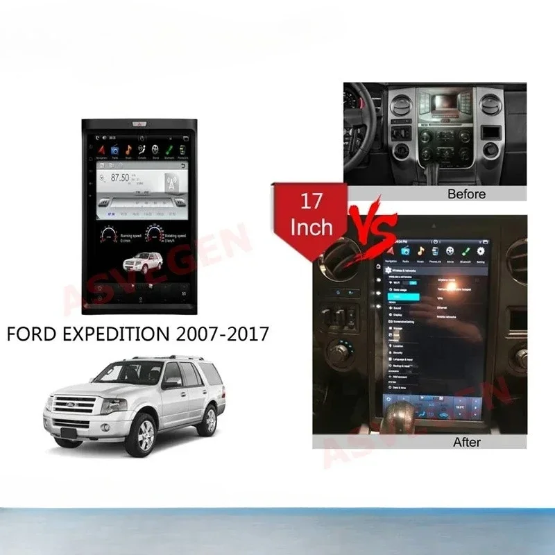 

Hot Sale Android 9.0 GPS Touch Screen Audio Car DVD Player Car Video For Ford Expedition 2007-2017
